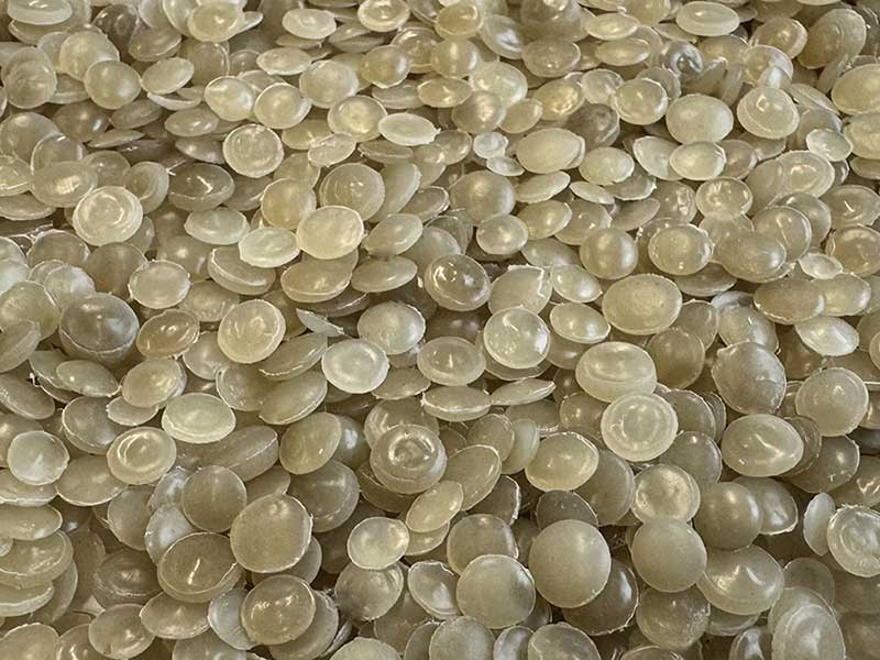 Regranulat słomka / natural Green Koltex