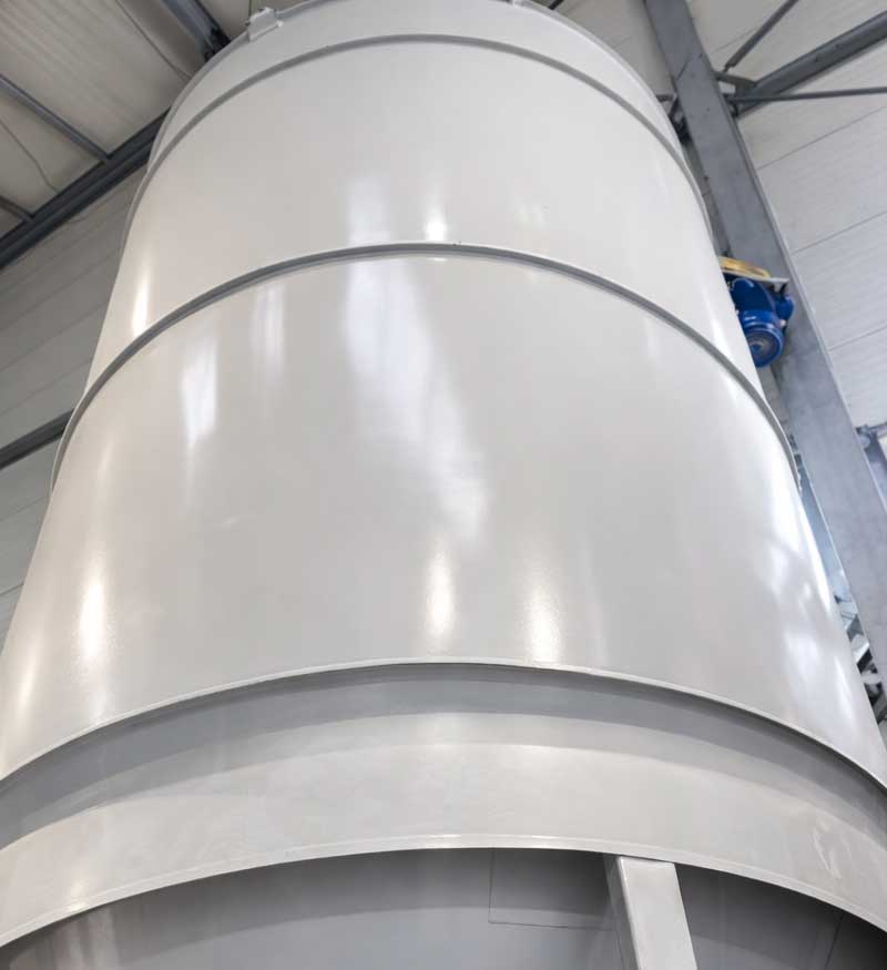 Silos na granulat firma Green Koltex